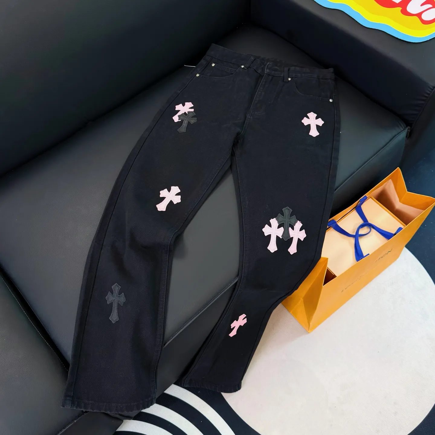 P280 Style Number: D207 Chrome Hearts Chrome Hearts Jeans Size# 28 30 32 34